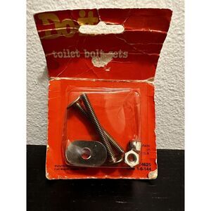 Do It 414625 Toilet Bolt Sets Made in‎ USA 1/4in